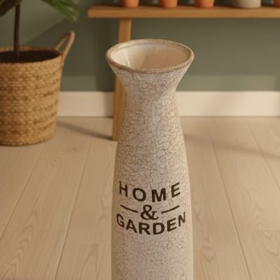 Antique Crackle Ceramic Vase
