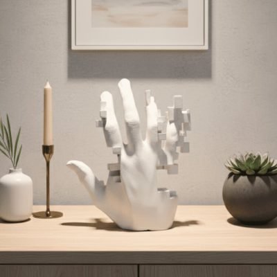 Fragmented Reach Sculpture